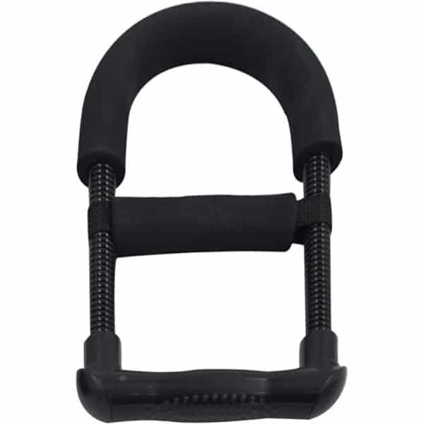 Onderarmversterker - Pols trainer - Krachttraining pols - Verstelbare weerstand - 26x14.5 cm - Zwart