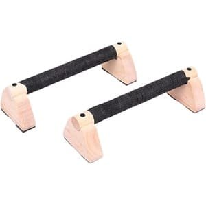 Opdruk Standaard - Trainingsgrepen Parallettes - Thuis Krachttraining - Ergonomisch Niet-slip - 30 cm Lengte