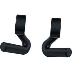 Optrek Grepen - Grip Opzetstuk - Krachttraining Thuis - 45 Graden Gebogen - 87 cm - Zwart