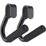 Optrekstang Handgrepen - Fitness Handgrepen Krachttraining - Bovenlichaam Trainen - Ergonomische Bewegingsgeleiding - 20 x 20 x 10 cm - Zwart