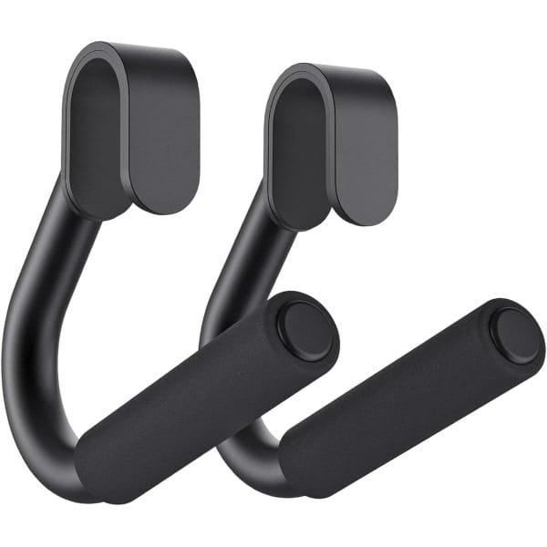 Optrekstang Handgrepen - Fitness Handgrepen Krachttraining - Bovenlichaam Trainen - Ergonomische Bewegingsgeleiding - 20 x 20 x 10 cm - Zwart