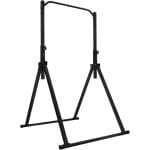 Optrekstang Power Tower - Dip Station Pull-up Bar - Thuisfitness Krachttraining - In Hoogte Verstelbaar - Max 200 kg - Zwart