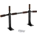 Optrekstang Wandmontage - Chin Up Bar Dip Station - Krachttraining Thuis - Versterkt Veiligheidsontwerp - Ondersteunt 200 kg - Zwart