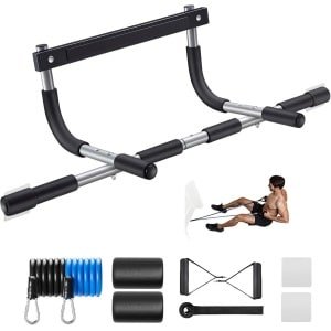 Optrekstang voor Deuropening - Krachttraining & Fitness voor Thuis - Max 190 kg