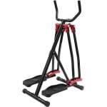 Opvouwbare Crosstrainer - Elliptical Trainer - Thuis Trainen - Gewrichtsvriendelijk Cardio - Tot 150 kg - Zwart