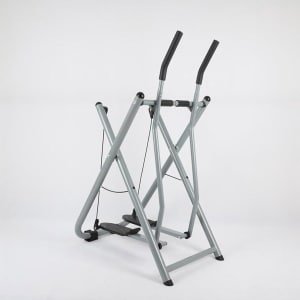 Opvouwbare Crosstrainer - Hometrainer Cardio Apparaat - Thuis Trainen - Dubbele Cardio Beweging - Max 120 kg - Zilver