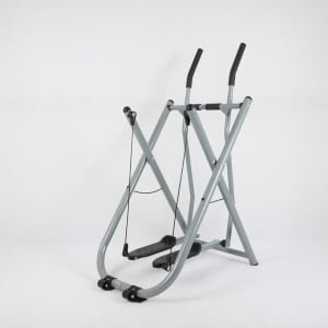 Opvouwbare Crosstrainer - Hometrainer Elliptisch - Thuis Fitness Cardio - 90 Graden Pedaalbeweging - 250 LBS Capaciteit - Zilver