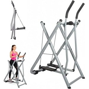 Opvouwbare Crosstrainer - Thuissportschool Cardio - Veelzijdige Fitness - Dubbele Trainer Actie - 120 kg Ondersteuning