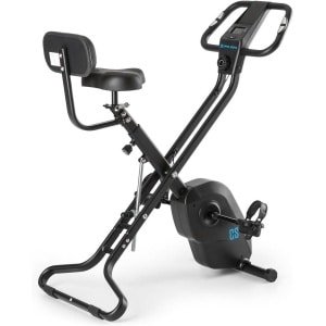 Opvouwbare Ergometer Hometrainer met Rugleuning en 8 Weerstandsniveaus