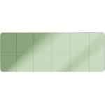 Opvouwbare Fitnessmat - Trainingsmat Pilatesmat - Rekken Cardio - Lichtgewicht Draagbaar - 183 x 61 cm - Groen