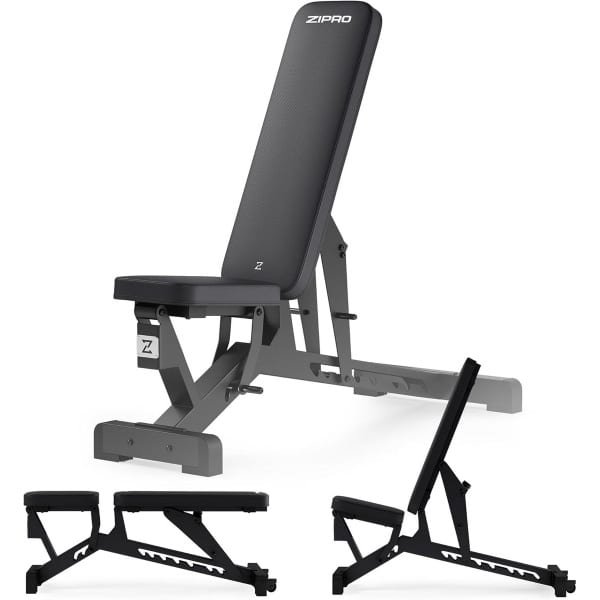 Opvouwbare Halterbank voor Krachttraining en Fitness Thuis