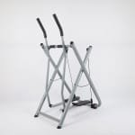 Opvouwbare Hometrainer - Elliptische Machine - Cardio Training - Dubbele Trainer - 250 lbs Draagvermogen - Zilver