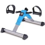 Opvouwbare Hometrainer - Pedaal Trainer - Thuis Fitness - Compact Ontwerp - 41x19x32 cm - Blauw