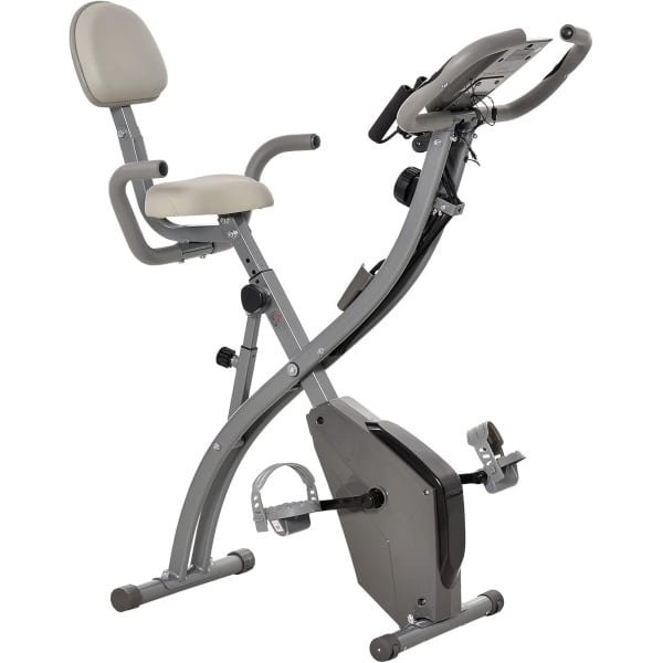 Opvouwbare Hometrainer met Magnetische Weerstand en Multifunctioneel LCD-Display - Ideaal voor Thuisgebruik