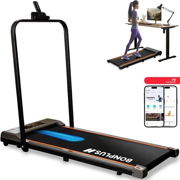 Opvouwbare Loopband Ultra Dun Thuis Gebruik Snelheid 10 km/u Maximaal 100 kg
