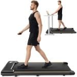 Opvouwbare Loopband voor Thuis en Kantoor - 2-in-1 Wandelpad en Joggen
