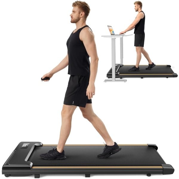 Opvouwbare Loopband voor Thuis en Kantoor - 2-in-1 Wandelpad en Joggen