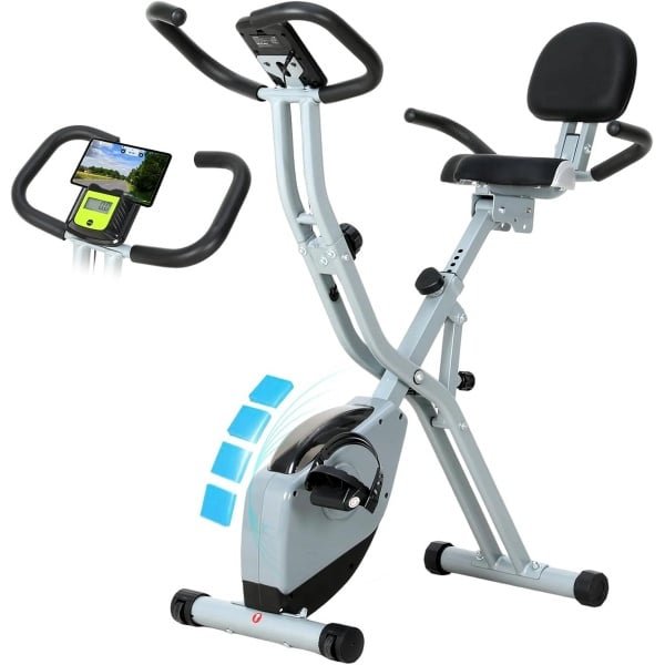 Opvouwbare Mini Hometrainer met 16 Weerstanden en LCD Display