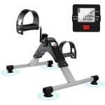 Opvouwbare Mini Hometrainer voor Onder Bureau - Voeten Fiets Oefenfiets