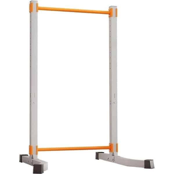 Opvouwbare Pull Up Bar - Krachtstation Fitness - Thuis Krachttraining - In Hoogte Verstelbaar - 115-205 cm - Zwart