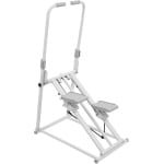 Opvouwbare Trapmachine - Verticale Klimmachine - Cardio Oefening - Instelbare Weerstand - Tot 100 kg - Wit