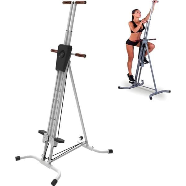 Opvouwbare Trapstepper - Cardio Trainer - Thuis Fitness - Verstelbaar Stuur - 90x73x207cm