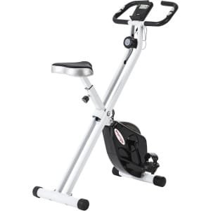 Opvouwbare hometrainer met stille werking en 8 niveaus magnetische weerstand voor thuisgym