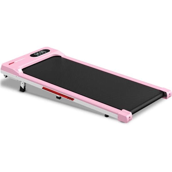 Opvouwbare loopband 4 in 1 - Loopband met 5% helling - Elektrische 2,5 pk loopmachine voor thuisgebruik tot 136KG - 1-8 km/u - LED-display - Geluid