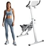 Opvouwbare trap stepper met stuur - Full body workout cardio apparaat voor thuis