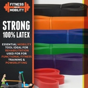 Oranje Weerstandsband 8,3 cm voor Fitness en Calisthenics - Professionele Latex Fitnessband voor Pull-Ups, CrossFit en Krachttraining