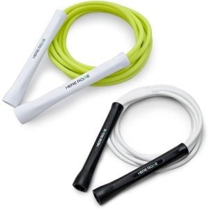 PVC Springtouw - Fitness Touw - Cardio Training - Knoopvrij Ontwerp - 31 Meter Lengte - Zwart
