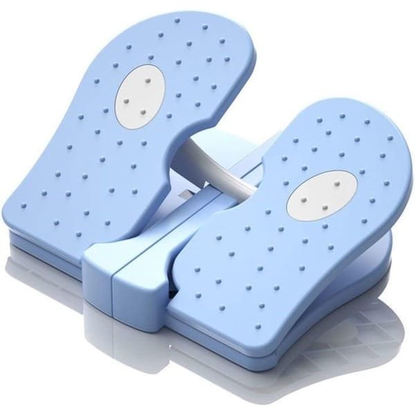 Pedaal Oefenaar - Stepper Hometrainer - Been Training - Schommelbeweging - 1000 Gram - Blauw
