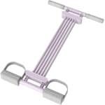 Pedaal Weerstandsband - Fitness Hulpmiddel - Krachttraining Thuis - Verstelbare Weerstand - 56 x 47 cm - Paars