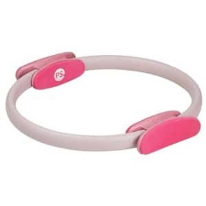Pilates-ring 15 inch voor krachttraining en flexibiliteit, dubbele grip fitnessring voor spierversterking en stretching