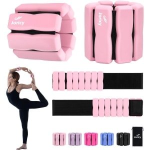 Pols- en enkelgewichten 1 lb x2 1 lb x2 2 lb x2 2 lb x2 - Verstelbare armbanden voor krachttraining, yoga, pilates en fitness