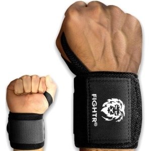 Polsbandages 45 cm voor fitness, powerlifting, bodybuilding en crossfit