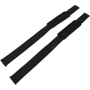 Polsbanden Gewichtheffen - Polssteun Brace - Krachttraining Fitness - Antislip Grip - 55 x 5 cm - Zwart