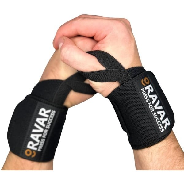 Polsbanden Krachttraining Heavy Duty Neopreen voor Deadlifts en Powerlifting
