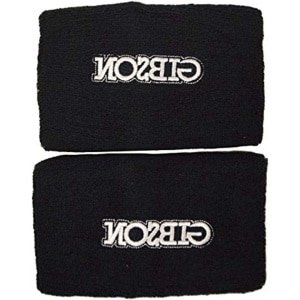 Polsbandjes - Sportbandjes - Gymnastiek en Crossfit - Gemaakt van katoen - 11.4 cm lang - Zwart