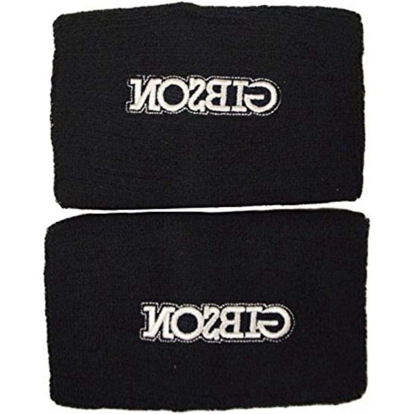 Polsbandjes - Sportbandjes - Gymnastiek en Crossfit - Gemaakt van katoen - 11.4 cm lang - Zwart