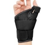 Polsbrace Duimondersteuning - Carpale Spalk Stabilisator - Kantoor Werk Krachttraining - Schokabsorberend Ontwerp - 16 x 10 x 3 cm