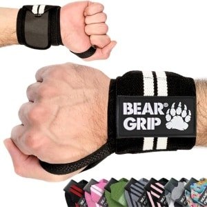 Polssteun Wraps voor Gewichtheffen en Krachttraining (2 Stuks)