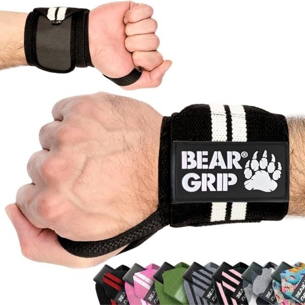 Polssteun Wraps voor Gewichtheffen en Krachttraining (2 Stuks)