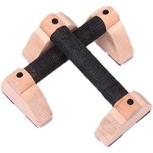 Pompstangen - Duwstangen Push-ups - Krachttraining Thuis - Houten Constructie - 20 cm - Niet gespecificeerd