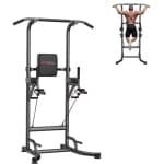 Power Tower Dip Station Pull Up Bar Multifunctionele Power Tower Push Up Workout Buikspieroefening voor thuisgymnastiek Krachttraining