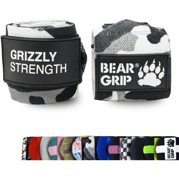 Premium Heavy Duty 24 Inch Weightlifting Wristbands voor Bodybuilding, Crossfit en Powerlifting