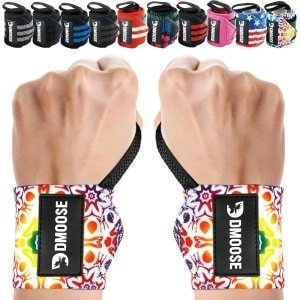 Premium Polsbandages voor Krachttraining - Super Heavy Duty met Duimlus