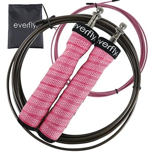 Professioneel Crossfit Springtouw - Set met 2 Verstelbare Kabels - Hoogwaardige Cardio Workout voor Heren en Dames
