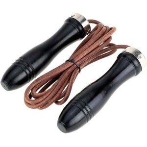 Professioneel leren springtouw voor fitness en vechtsporten - Jump rope voor training in boksen, crossfit en kickboksen