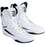 Professionele Boksschoenen Hoge Bovenkant Platte Zool voor Gewichtheffen Bodybuilding en Krachttraining